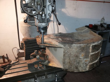 MODIFICACION  BALDE  RETROEXCAVADORA